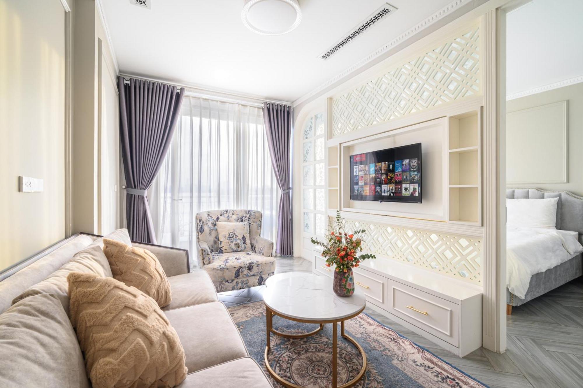 Luxe Paradise Suites Xuan Dieu Hanoi Exterior foto
