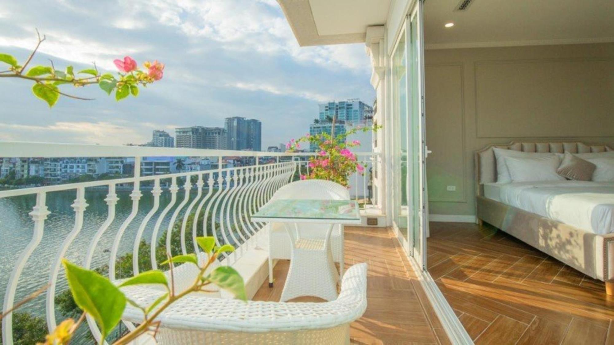 Luxe Paradise Suites Xuan Dieu Hanoi Exterior foto
